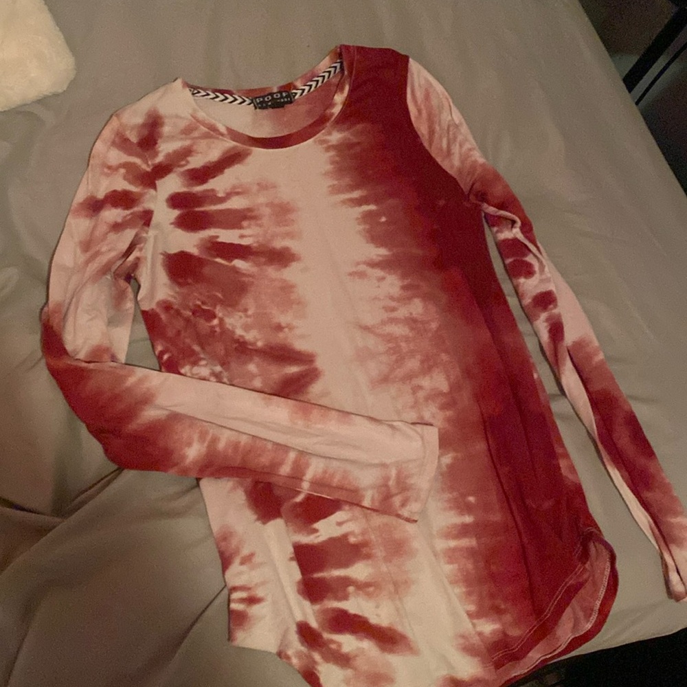 M Poof Apparel Tie Die Long Sleeve